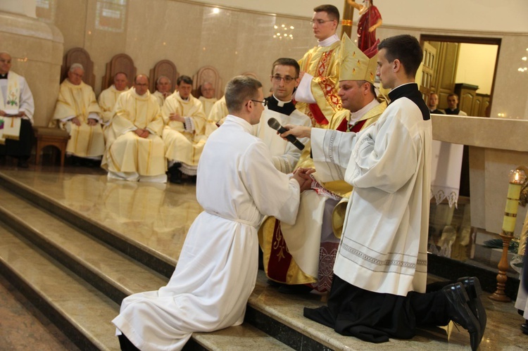 Święcenia diakonatu w Dąbrowie Tarnowskiej