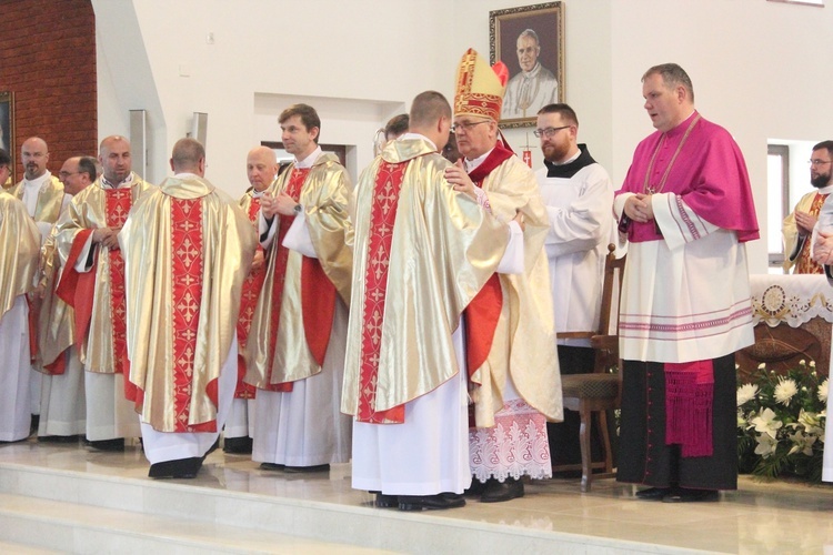 Święcenia prezbiteratu u franciszkanów w Ostródzie