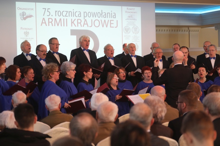 75. rocznica powstania Armii Krajowej - obchody w Czechowicach-Dziedzicach