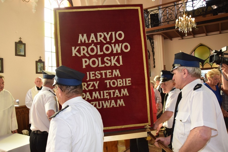 Powitanie ikony MB Częstochowskiej w Leśmierzu