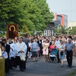 Powitanie ikony MB Częstochowskiej w Leśmierzu