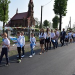 Powitanie ikony MB Częstochowskiej w Leśmierzu