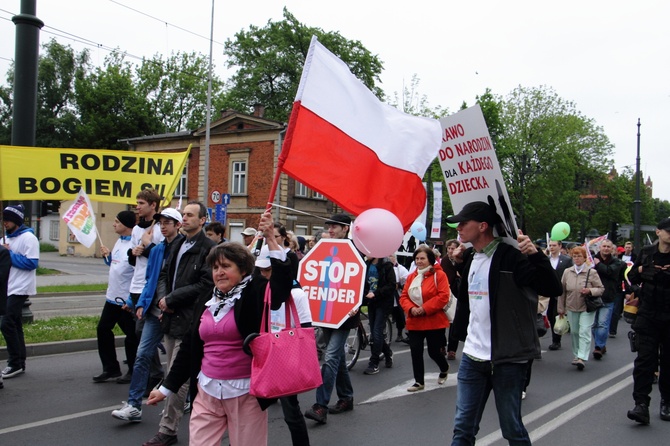 V Marsz dla Życia i Rodziny w Krakowie