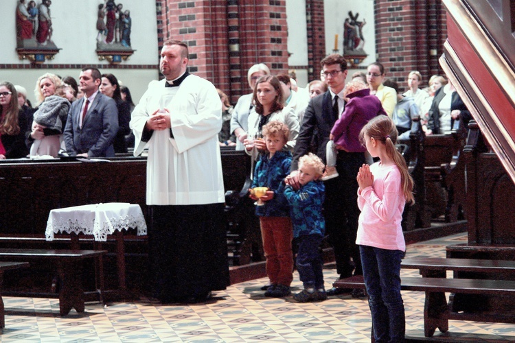 Modlitwa za rodziny w katedrze