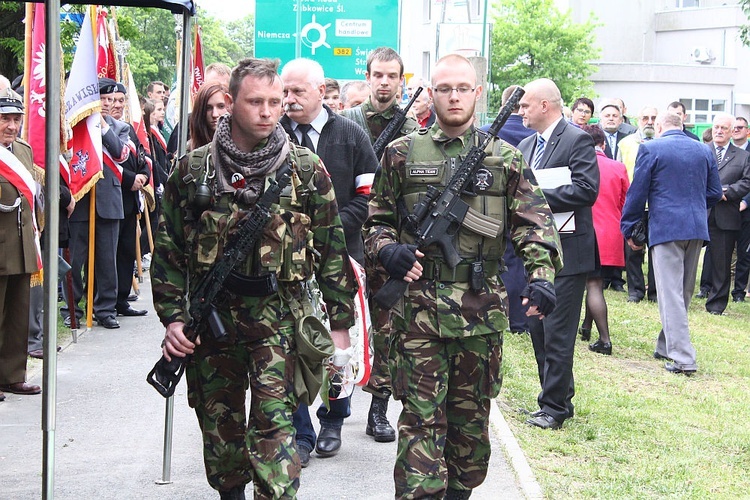 Pomnik Żołnierzy Wyklętych w Dzierżoniowie