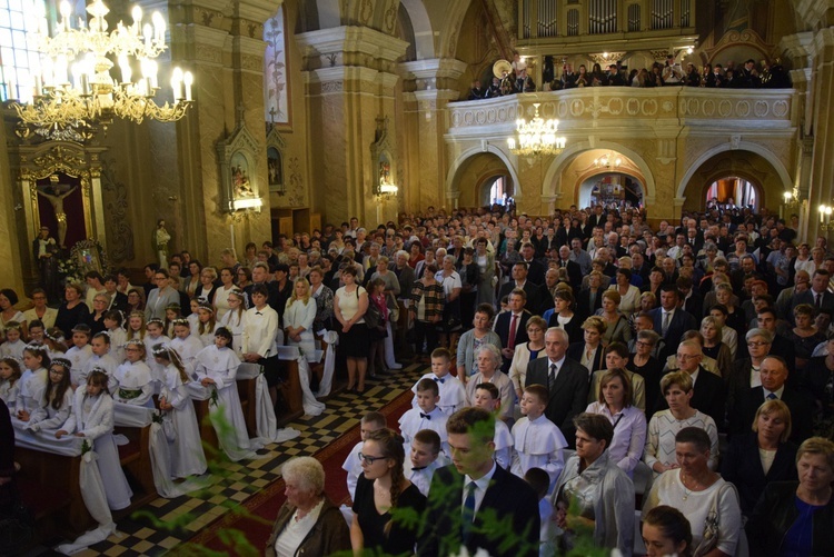 Powitanie ikony MB Częstochowskiej w Górze św. Małgorzaty