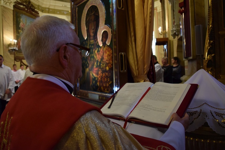 Powitanie ikony MB Częstochowskiej w Górze św. Małgorzaty