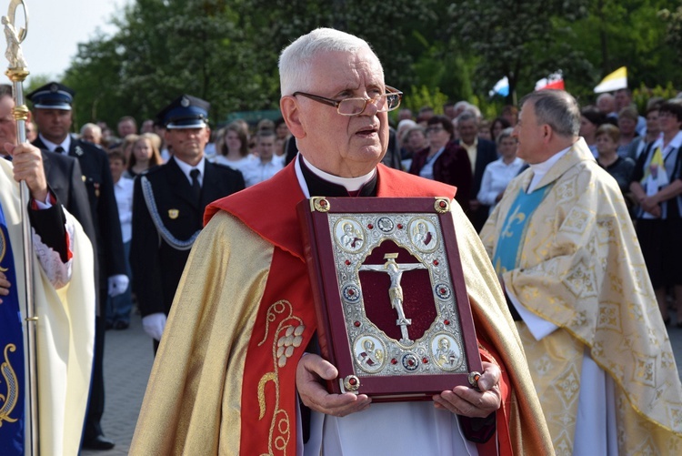 Powitanie ikony MB Częstochowskiej w Górze św. Małgorzaty