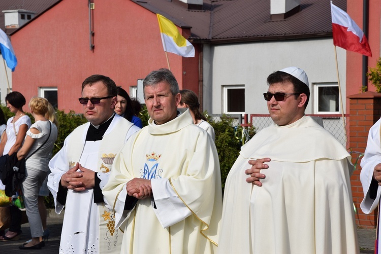 Powitanie ikony MB Częstochowskiej w Górze św. Małgorzaty