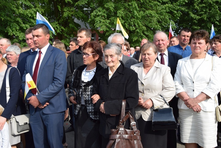 Powitanie ikony MB Częstochowskiej w Górze św. Małgorzaty