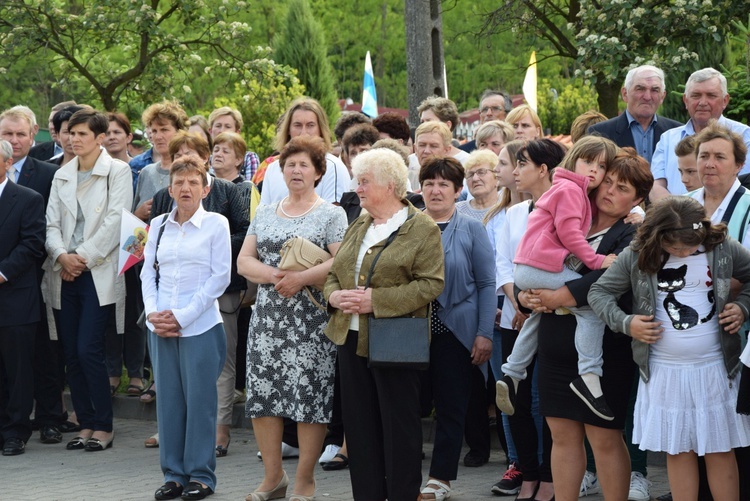 Powitanie ikony MB Częstochowskiej w Górze św. Małgorzaty