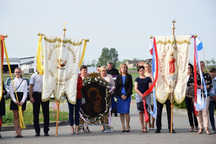 Powitanie ikony MB Częstochowskiej w Górze św. Małgorzaty