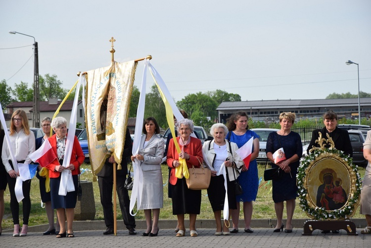 Powitanie ikony MB Częstochowskiej w Górze św. Małgorzaty