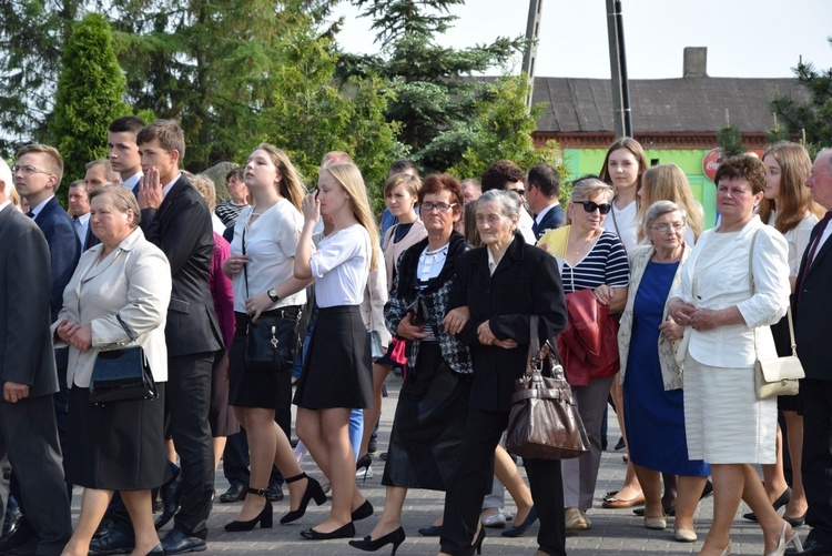 Powitanie ikony MB Częstochowskiej w Górze św. Małgorzaty