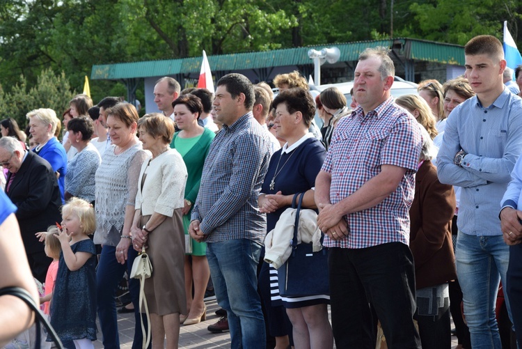 Powitanie ikony MB Częstochowskiej w Górze św. Małgorzaty