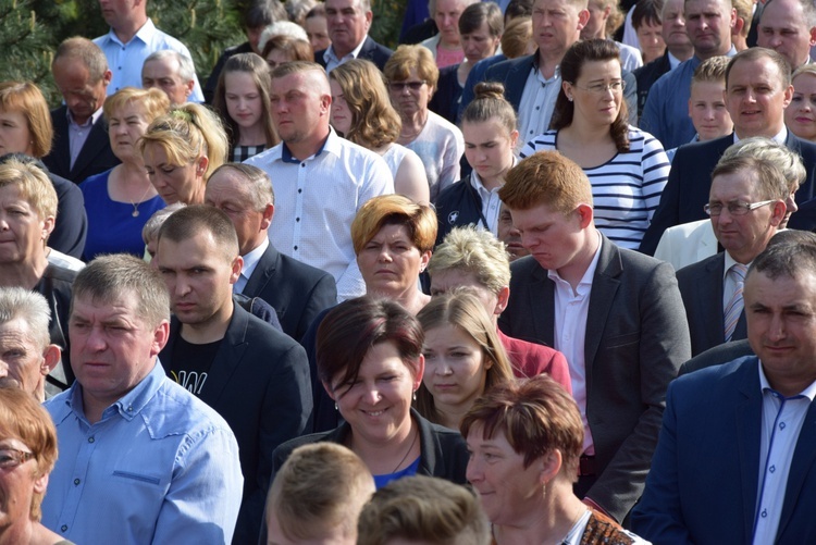 Powitanie ikony MB Częstochowskiej w Górze św. Małgorzaty