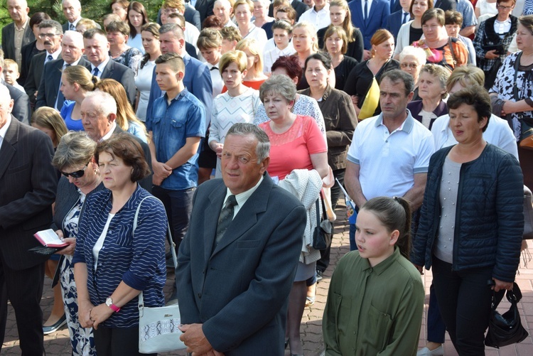 Powitanie ikony MB Częstochowskiej w Górze św. Małgorzaty