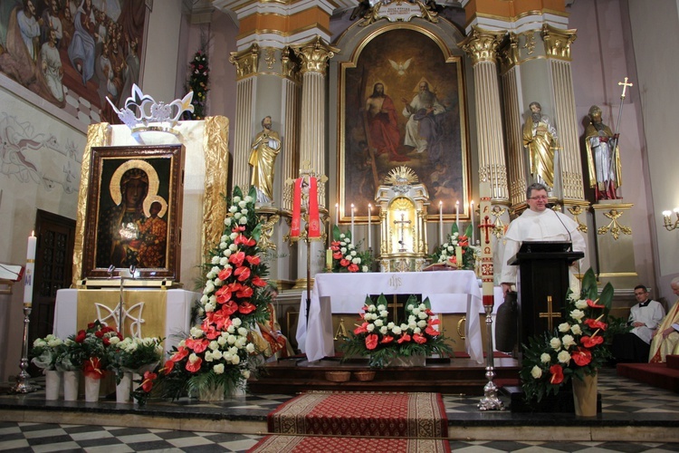 Powitanie ikony MB Częstochowskiej w Piątku