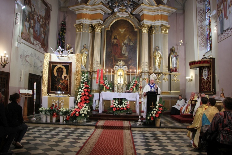 Powitanie ikony MB Częstochowskiej w Piątku