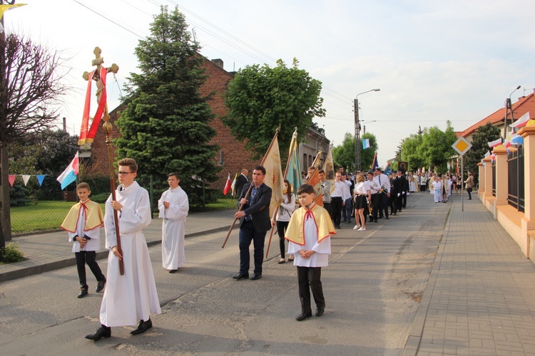 Powitanie ikony MB Częstochowskiej w Piątku