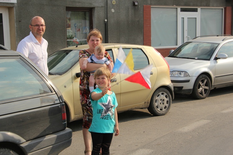 Powitanie ikony MB Częstochowskiej w Piątku