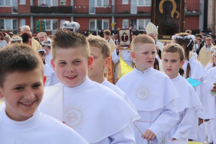 Powitanie ikony MB Częstochowskiej w Piątku