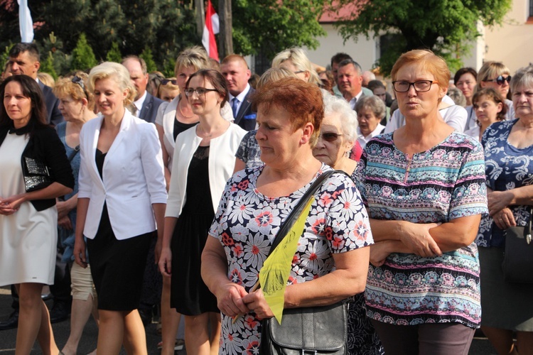 Powitanie ikony MB Częstochowskiej w Piątku