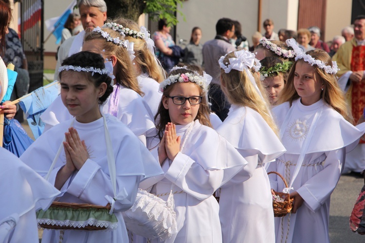 Powitanie ikony MB Częstochowskiej w Piątku