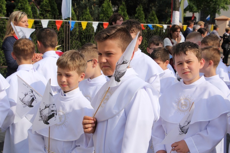 Powitanie ikony MB Częstochowskiej w Piątku