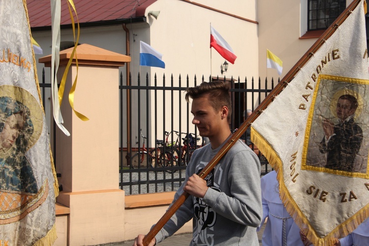 Powitanie ikony MB Częstochowskiej w Piątku