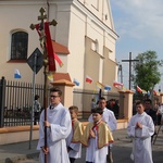 Powitanie ikony MB Częstochowskiej w Piątku