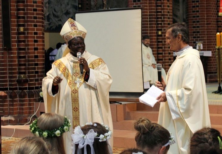 Biskup z Togo w gliwickiej katedrze (cz. 1)