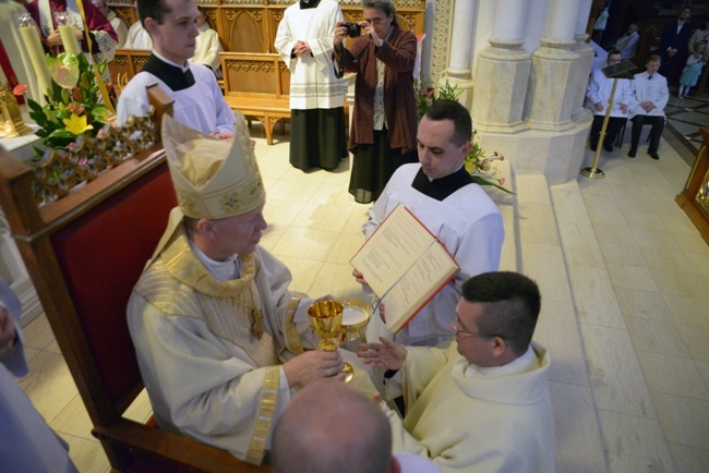 Liturgia święceń kapłańskich w radomskiej katedrze