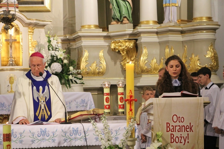 Powitanie ikony MB Częstochowskiej w Bielawach