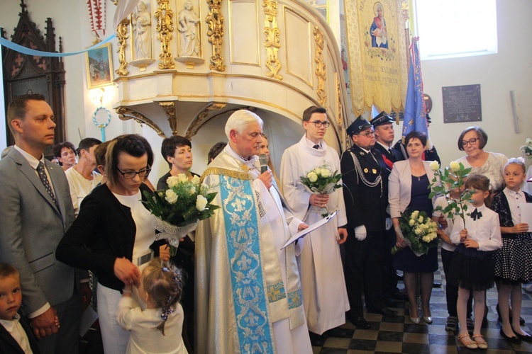 Powitanie ikony MB Częstochowskiej w Bielawach