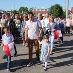 Powitanie ikony MB Częstochowskiej w Bielawach