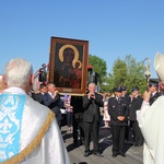 Powitanie ikony MB Częstochowskiej w Bielawach