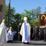 Powitanie ikony MB Częstochowskiej w Bielawach