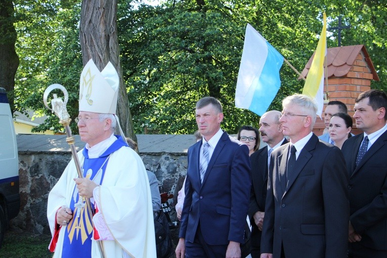 Powitanie ikony MB Częstochowskiej w Bielawach