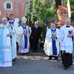 Powitanie ikony MB Częstochowskiej w Bielawach