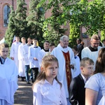 Powitanie ikony MB Częstochowskiej w Bielawach