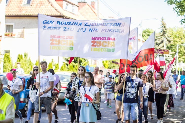 Marsz dla Życia i Rodziny w Ostródzie