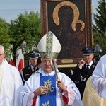 Powianie ikony MB Częstochowskiej w Starym Waliszewie