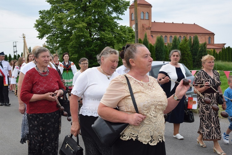 Powitanie ikony MB Częstochowskiej w Mąkolicach