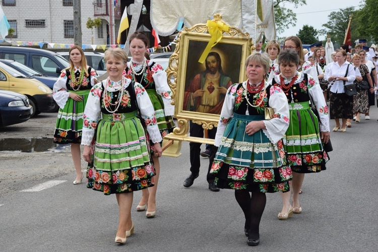 Powitanie ikony MB Częstochowskiej w Mąkolicach