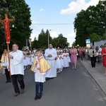 Powitanie ikony MB Częstochowskiej w parafii św. Maksymiliana w Głownie