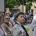 Powitanie ikony MB Częstochowskiej w parafii św. Jakuba w Głownie