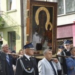 Powitanie ikony MB Częstochowskiej w parafii św. Jakuba w Głownie