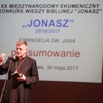 Gala jubileuszowego 20. konkursu biblijnego "Jonasz"