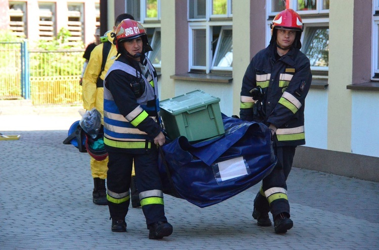 Ćwiczenia antyterrorystyczne w Sandomierzu